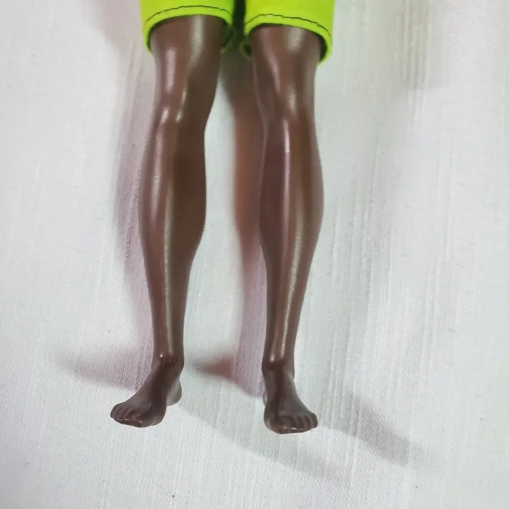 Barbie Fashionistas Ken Doll #183 Camo Shirt Lime Green Shorts Mattel Fashion